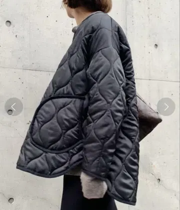 gallardagalante A라인 퀼팅 자켓