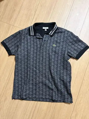 LACOSTE 피케 셔츠 모노그램