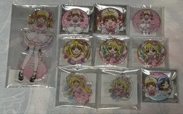 피치피치 피치 루치아 메이드 타워 레코드 복권 아크릴 스탠드 캔뱃지 세트