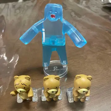 토코로텐노스케와 곰 피규어 세트