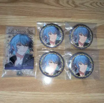 마호야쿠 엔터테인먼트 복권 네로 캔뱃지 폰탭 굿즈 세트