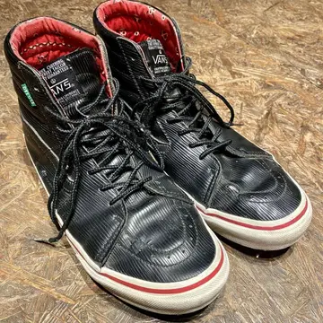 VANS x DELUXE 하이컷 스니커즈 US 10