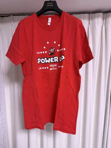 닌텐도 마리오 POWER UP 티셔츠