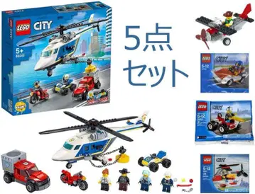 레고 시티 등 5세트 60243 30010 30150 4900 7422