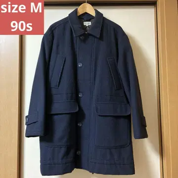 폴스미스 90년대 울 코트 경량 미들 기장 일본제