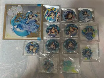 피치피치 피치 나기사 메이드 복권 아크릴 스탠드 캔뱃지 세트 마루쿠지