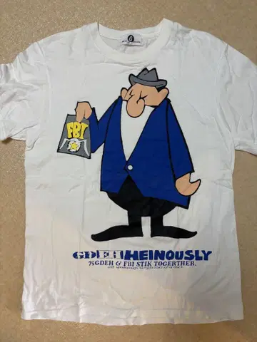 GOOD ENOUGH FBI 티셔츠 M 사이즈