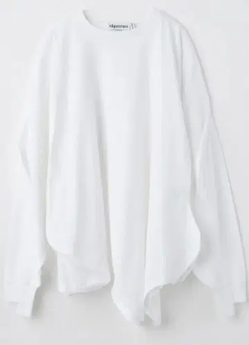 나곤스탠스 curve long sleeves 화이트