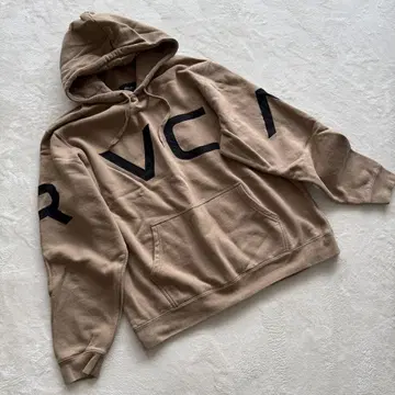 RVCA LIGIG 후드티 베이지 L