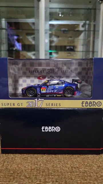 1/43 에브로 스바루 BRZ R&D Sport GT300 2017