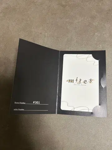 milet Room#301 Message Card 메시지 카드