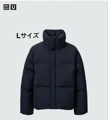 UNIQLO U 패디드 볼륨 재킷 블랙 L
