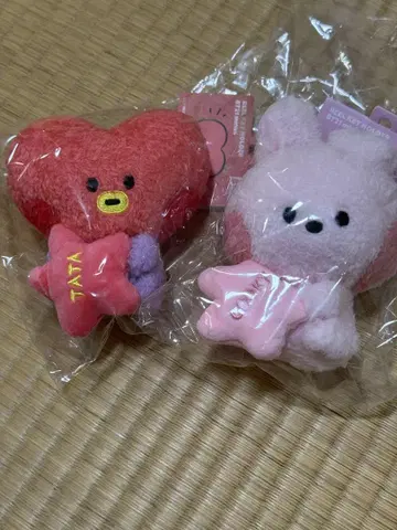 BT21 마스코트 TATA COOKY 2종 세트