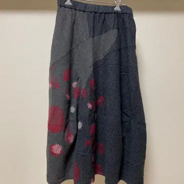 자우 센소유니코 롱 스커트 울 소재
