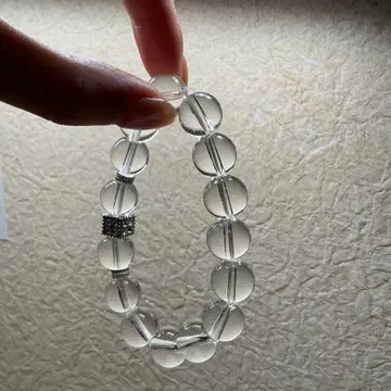 초투명 크리스탈 비즈 팔찌