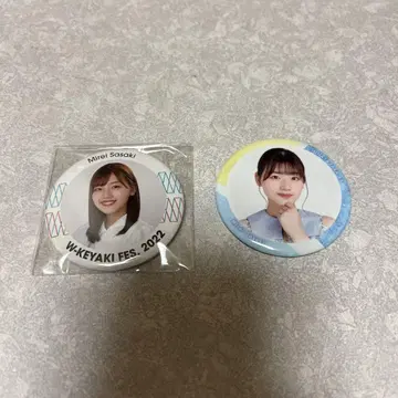 미라이사사키 WKYAKI FES. 2022 캔뱃지 세트