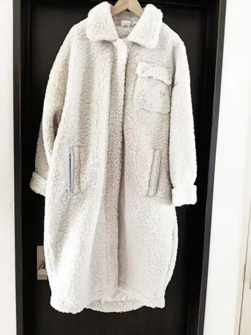 새상품급 아디다스 보아 롱 코트 L