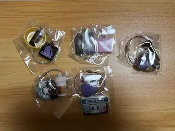 미개봉 새상품 가챠가챠 치라즈 아트 아이템 참 마스코트 컴플리트