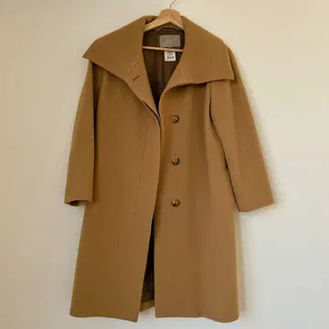 유나이티드 애로우즈 롱 코트 브라운