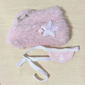 고양이 귀 니트 모자 봉제인형 의류 봉제인형 모자 핑크