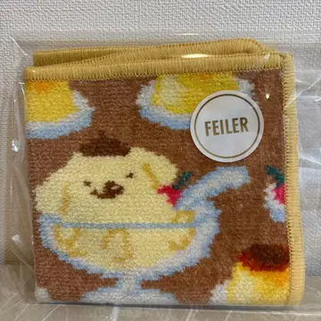 새상품 FEILER 폼폼푸딩 손수건