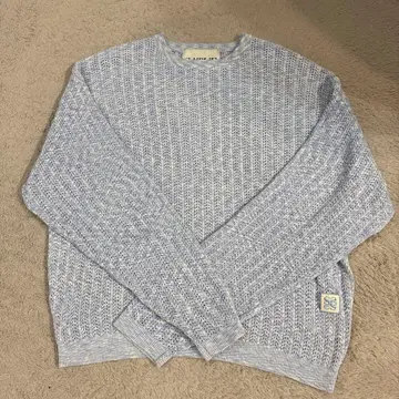 SATUR 이비사 내추럴 스웨터 L