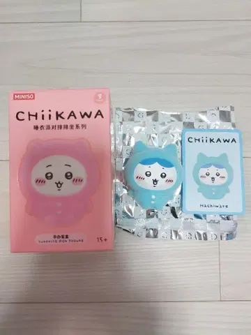 치이카와 하치와레 MINISO 파자마 파티 마스코트 피규어