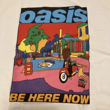 oasis BE HERE NOW 셔츠