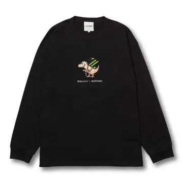 [새상품] KEYREX x ZETA L/S TEE / BLK L사이즈