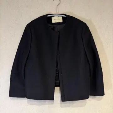 UNITED ARROWS 압축 울 노카라 자켓
