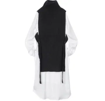 AMERI VEST LAYERED SHIRT DRESS