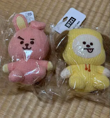BT21 마스코트 CHIMMY & COOKY 2점 세트