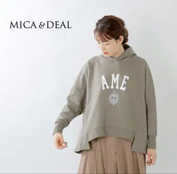 MICA&DEAL / AMERICANA 로고 후드티