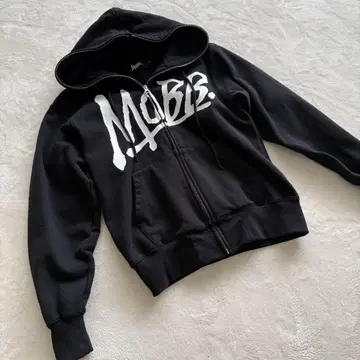 MOBB 모브 풀 집업 후드티 후디 S