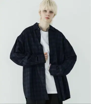 remer loose un-vintage check over shirt