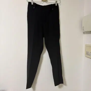아메노치하레 발수 블랙 팬츠 s 사이즈