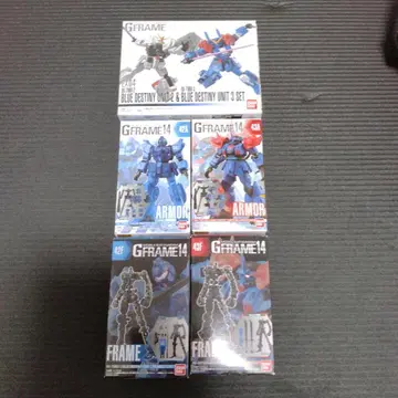 [ 새상품 미개봉 ] G 프레임 세트 건담 블루 데스티니