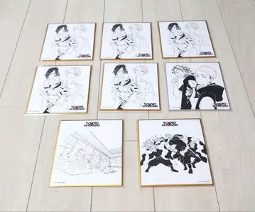 도쿄 리벤저스전 미니 색지 8개 세트