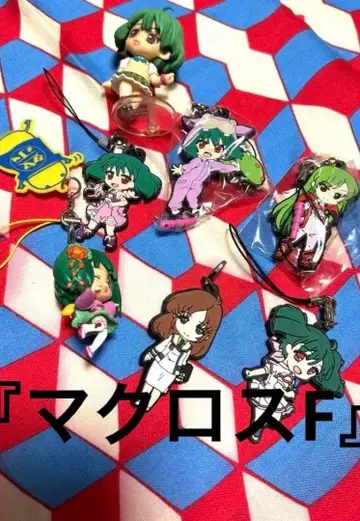 새상품 7종 마크로스F 란카 리 스탠드 피규어, 스트랩 외