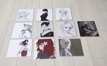 NieR 15주년 기념 전시회 색지 모음