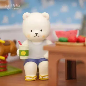Planet bear mini PanPan 빵빵 극장 피규어 2