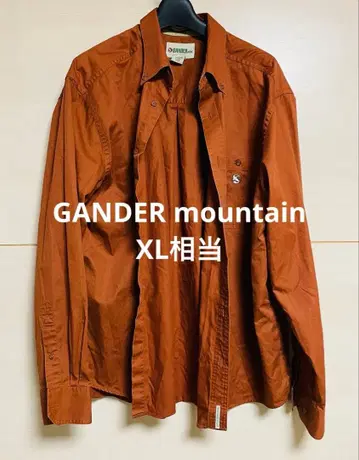 GANDER mountain 던거리 셔츠 XL 상당 브라운