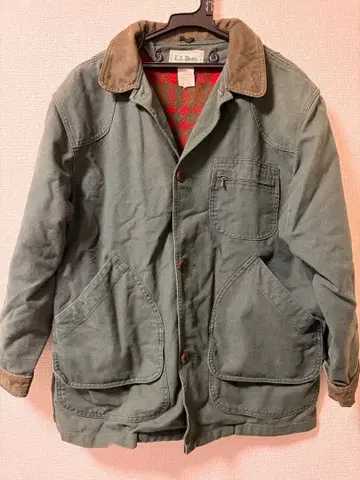 80년대 L.L.Bean 헌팅 자켓 그린