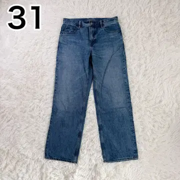 유니클로 jwa 스트레이트 청바지 31 사이즈 65 BLUE