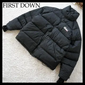 [ 고품질 ] FIRST DOWN 퍼스트다운 다운 자켓 M 사이즈 블랙