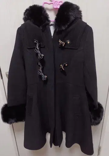 LIZ LISA 블랙 리본 벨트 푸드코트