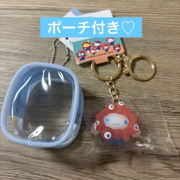 [파우치 포함] 산리오 미야쿠미야쿠 변신 마스코트 클리어 키링