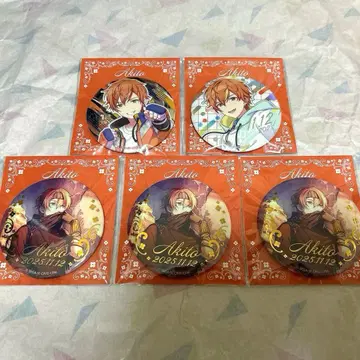 프로세카 시노노메 아키토 하피콜레 금박 캔뱃지 5개 세트