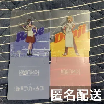 체인소 맨 라운드 원 콜라보 스탠딩 코스터 덴지 레제