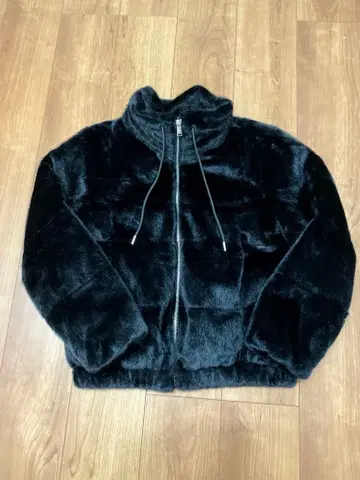 GUESS 보아 블루종 보아 자켓